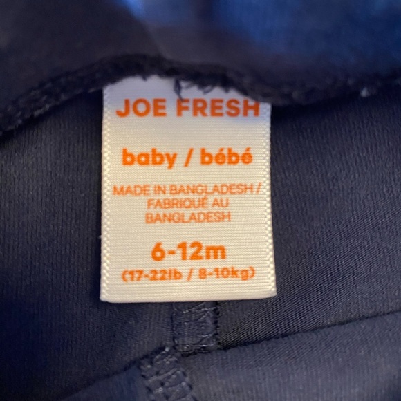 4 Joe Fresh Leggings 6-12 months lot - Picture 6 of 6